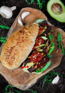 Veganes Cheese Oregano Sandwich
