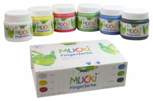 Geschenke für Veganer: Mucki Fingerfarbe