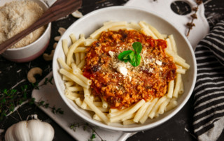 Vegane Bolognese Soja-Bolognese