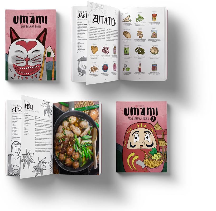 MockupStart Umami Vegan Kochen Buch