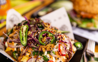 Amsterdam vegan essen Vegan Junk Food Bar Loaded Fries