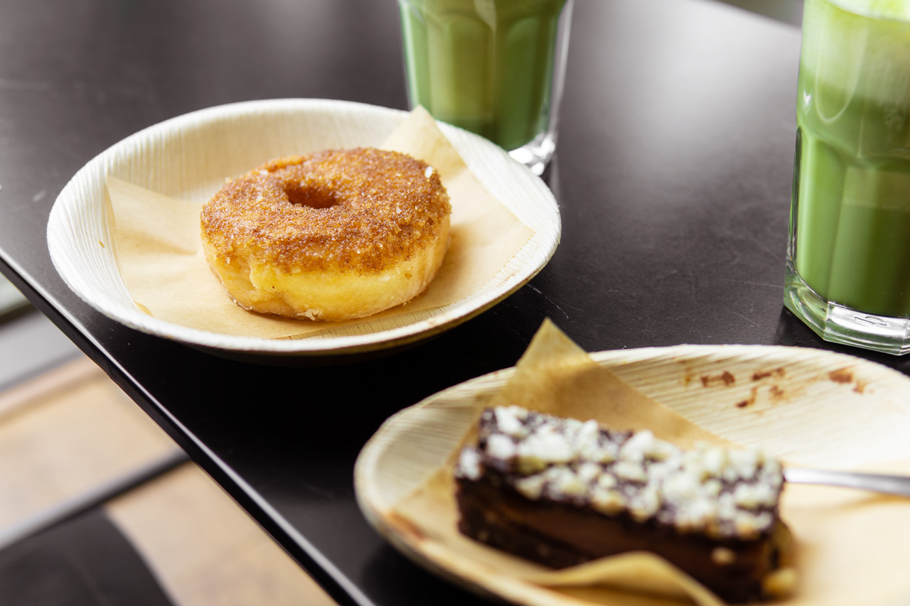 Amsterdam vegan essen Vegabond Donut Zimt & Zucker