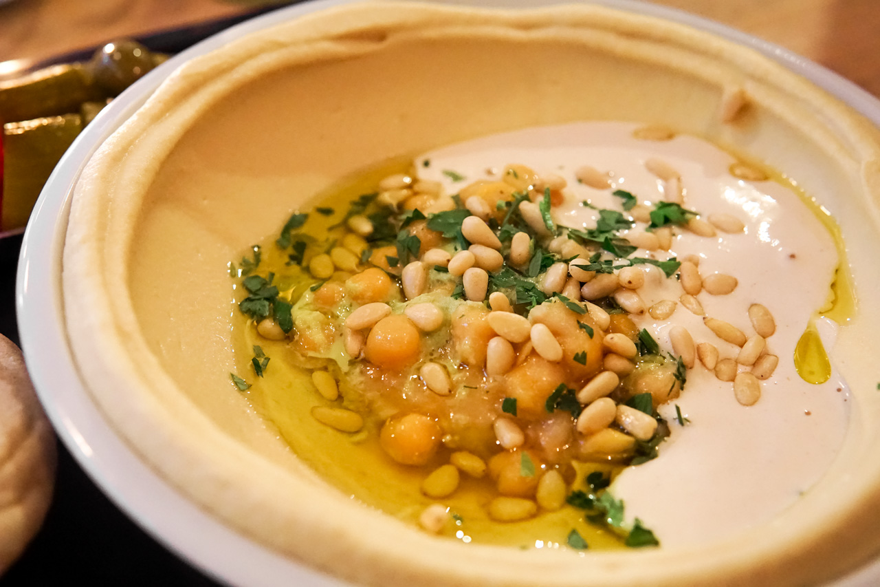 Amsterdam vegan essen Sir Hummus Hummus Nahaufnahme