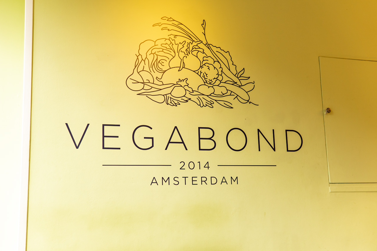 Amsterdam vegan essen Vegabond Logo
