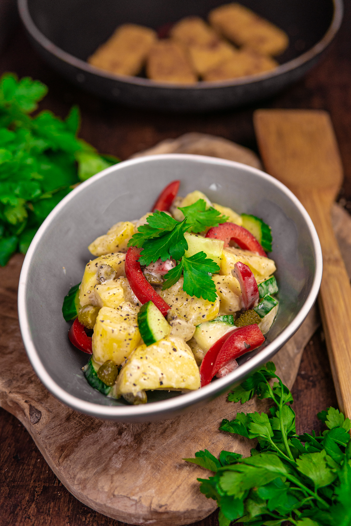 Veganer Kartoffelsalat