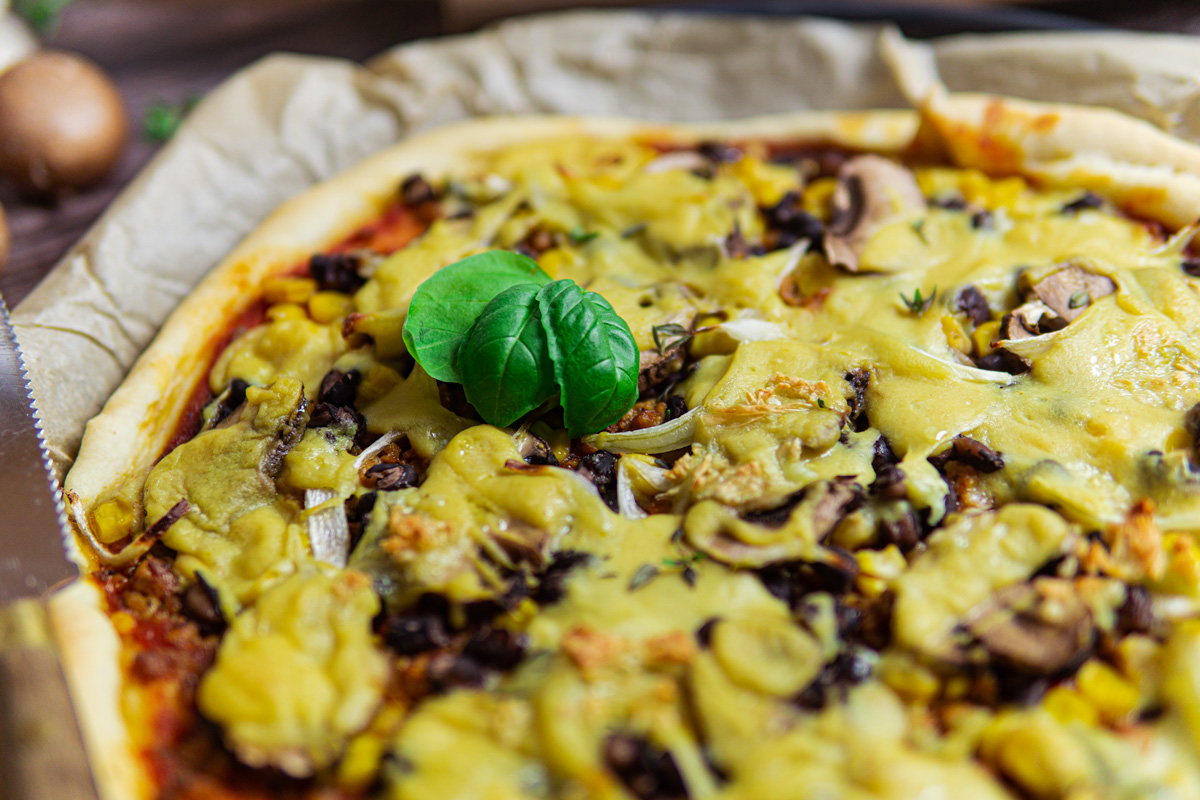 Tex-Mex Pizza vegan