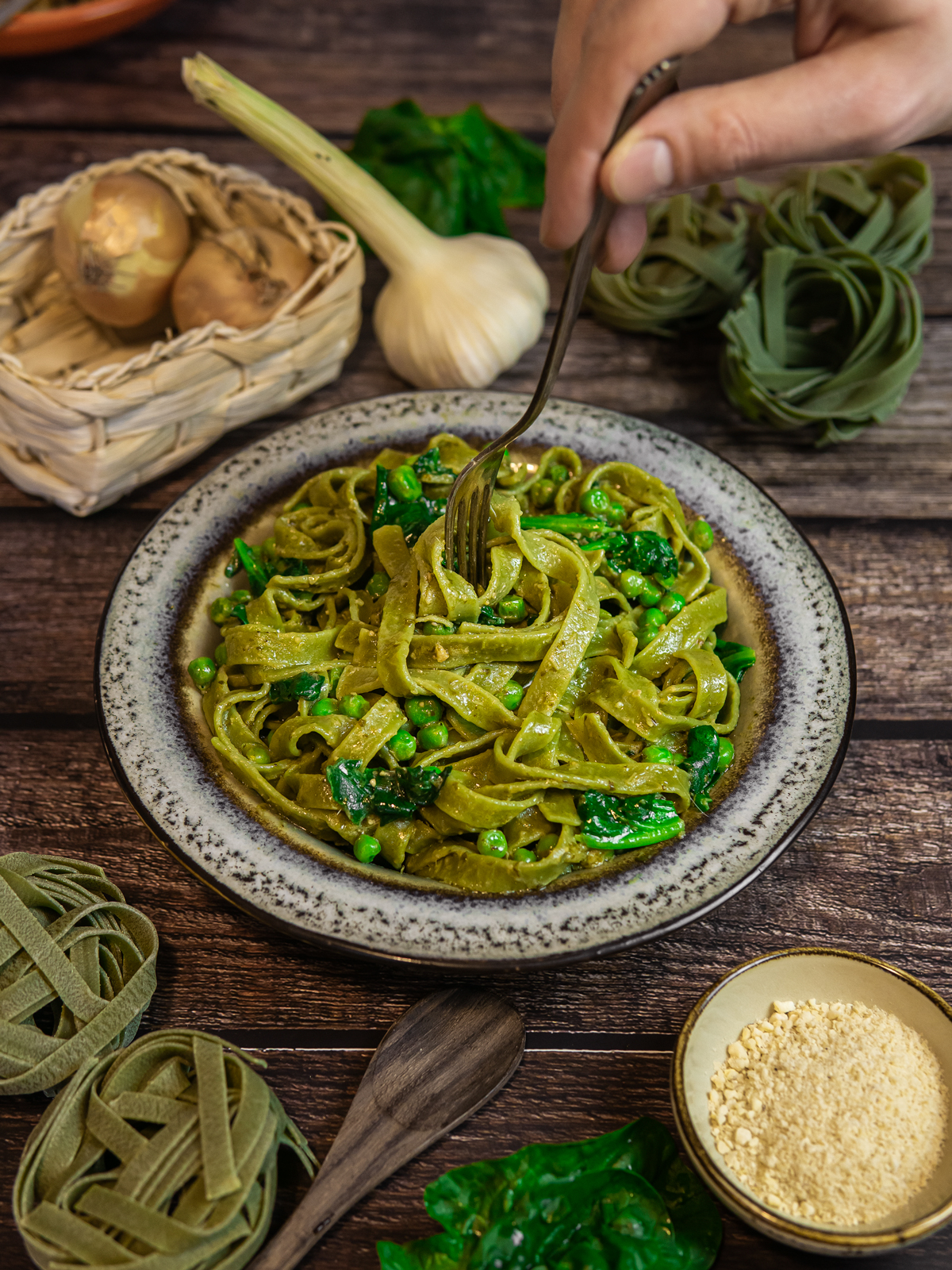 Schnelle Nudelgerichte Pesto