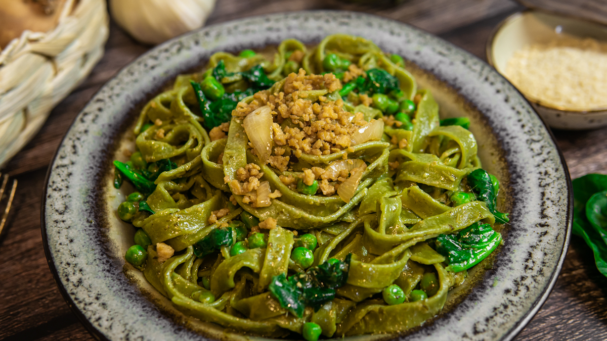 Schnelle Nudelgerichte Pesto
